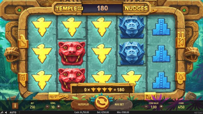 Temple of Nudges :: Multiple winning combinations