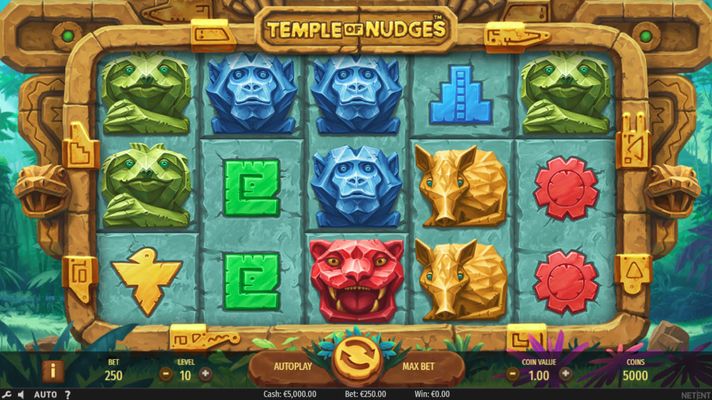 Temple of Nudges :: Main Game Board