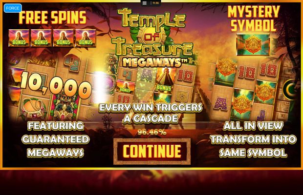 Temple of Treasure Megaways :: Preview