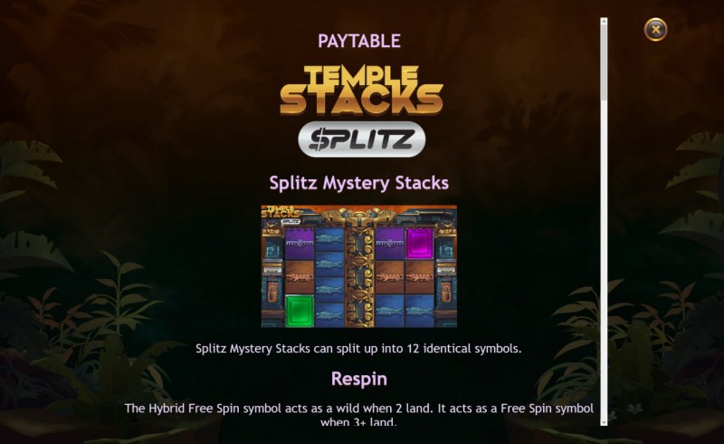 Temple Stacks Splitz :: Splitz Mystery Stacks