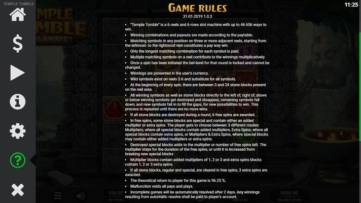General Game Rules