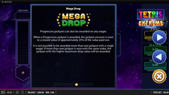 Tetris Extreme :: Mega Drop Rules