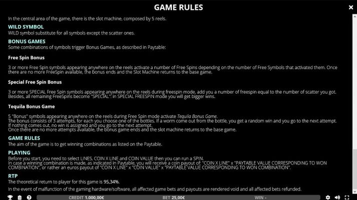 General Game Rules