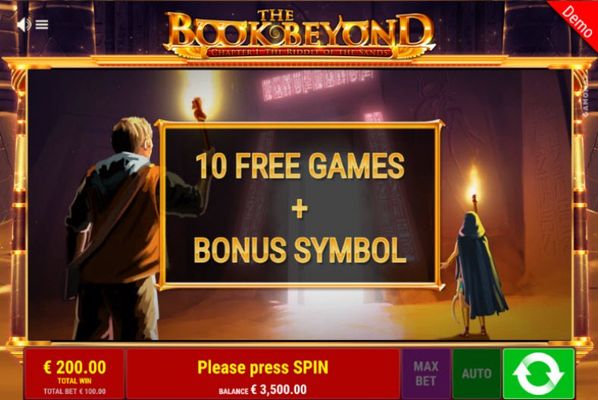 10 Free Spins Awarded