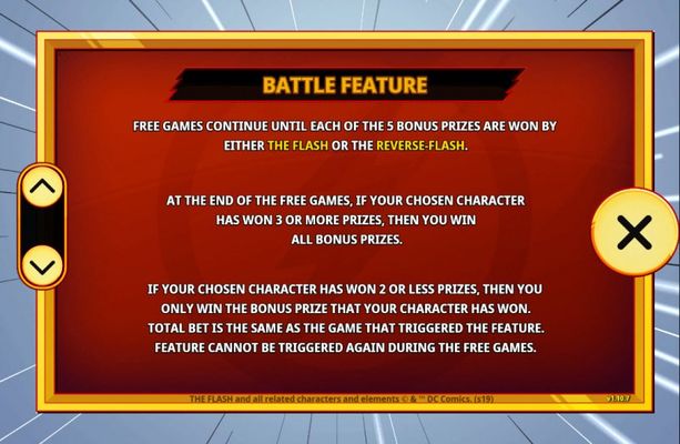 The Flash :: Feature Rules