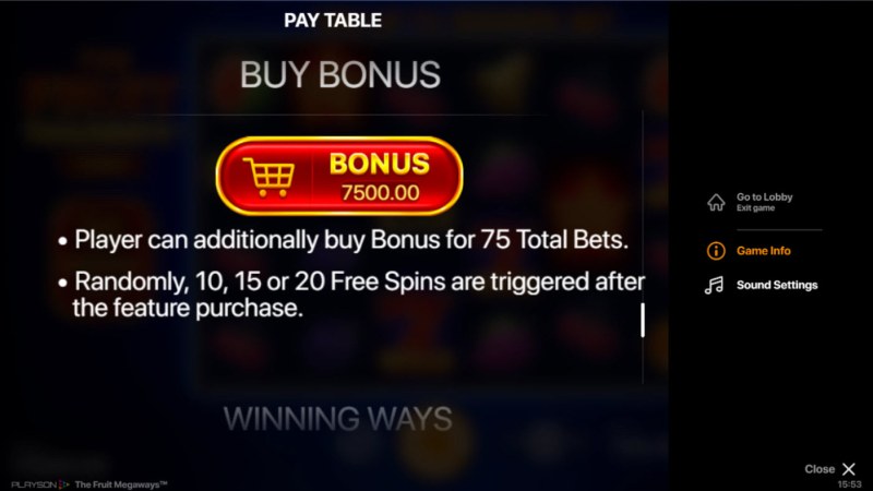 Buy Feature