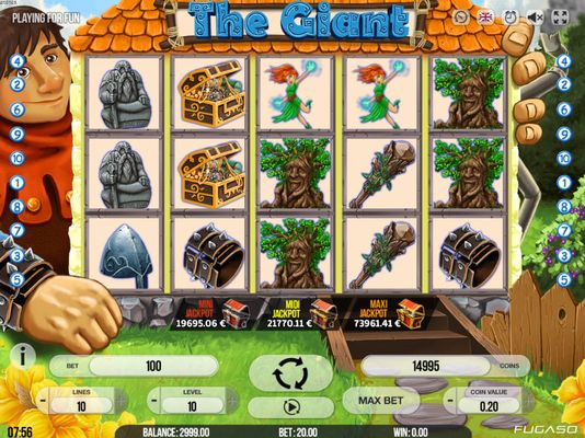 The Giant :: Main Game Board