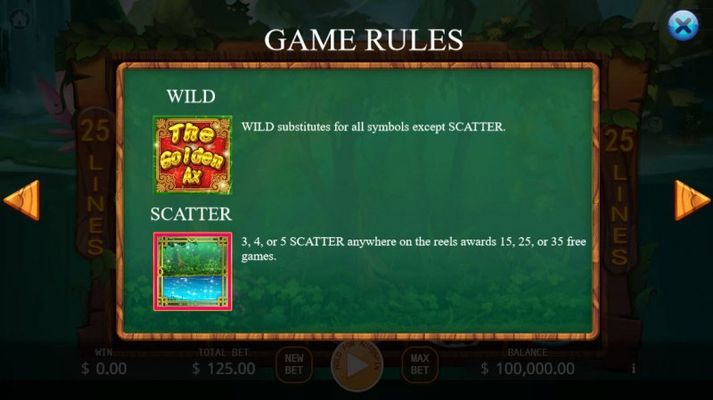 Wild and Scatter Rules