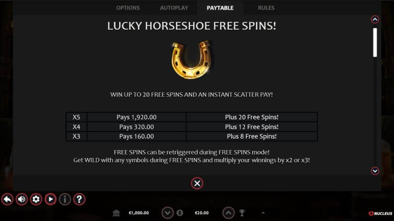 Free Spin Feature Rules