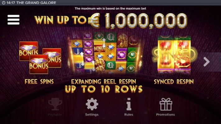 Win Up To $1,000,000