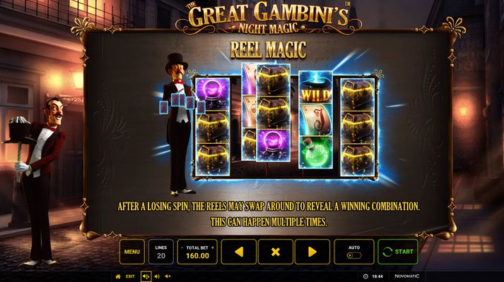 The Great Gambini's Night Magic :: Reel Magic Feature Rules