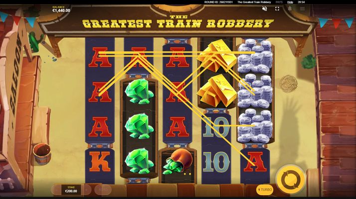 The Greatest Train Robbery :: Three of a kind