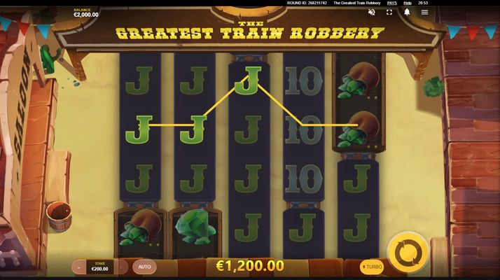 The Greatest Train Robbery :: Multiple winning combinations leads to a big win