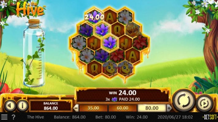 The Hive :: Three of a kind win