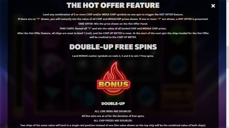 Free Spin Feature Rules