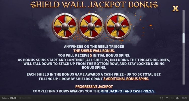 Jackpot Bonus Rules