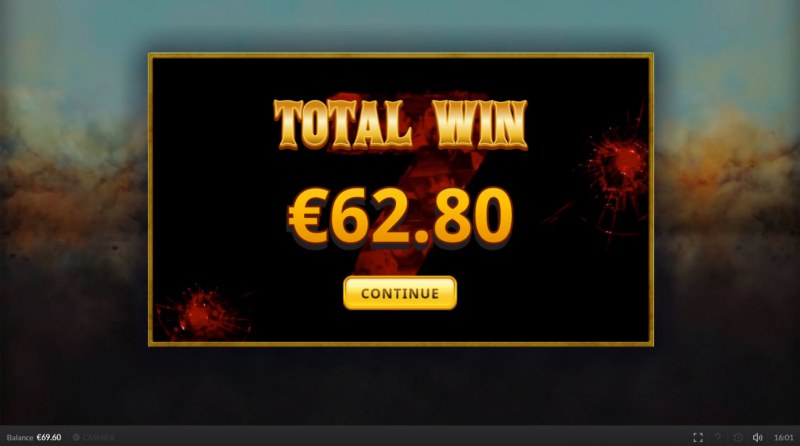 Total free spins payout