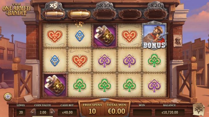Free Spins Game Board