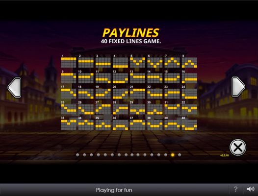 The Perfect Heist :: Paylines 1-40