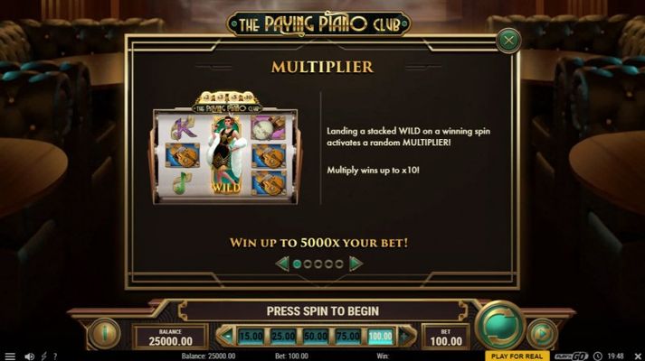 The Paying Piano Club :: Multiplier