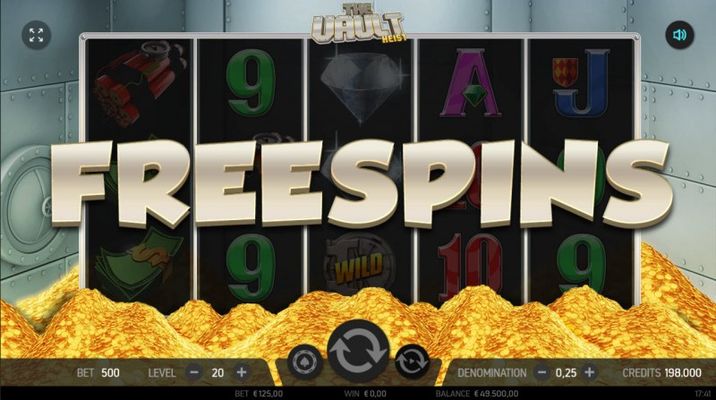 Scatter symbols triggers the free spins feature