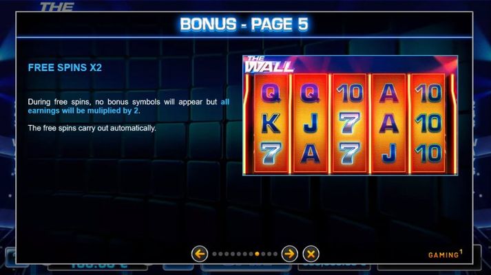 The Wall :: Bonus Game Rules