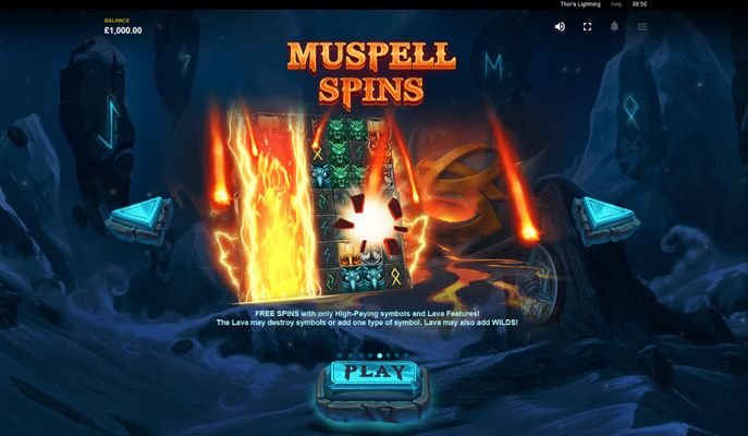 Thor's Lightning :: Free Spins Rules
