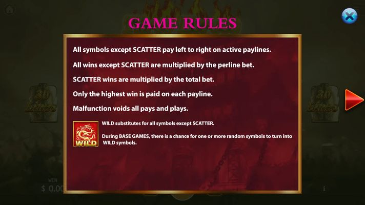 General Game Rules