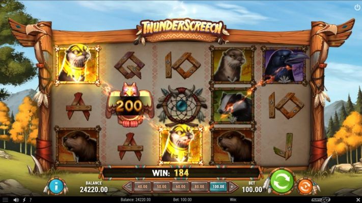 A three of a kind win