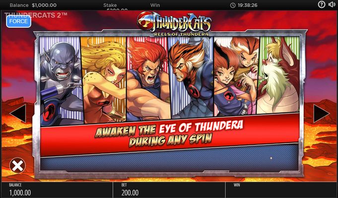 Thundercats Reels of Thundera :: Feature Rules