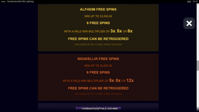 Free Spin Feature Rules