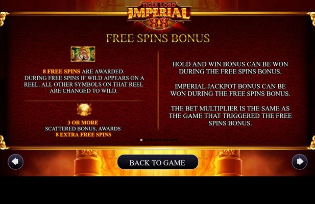 Free Spin Feature Rules