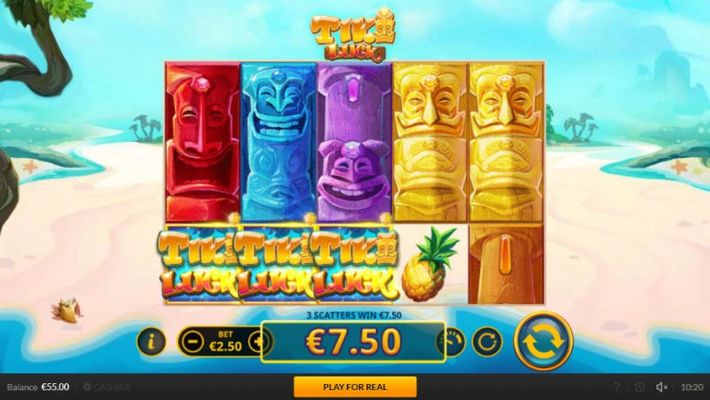 Scatter symbols triggers the free spins feature