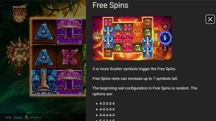 Free Spin Feature Rules