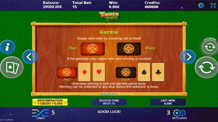 Gamble feature