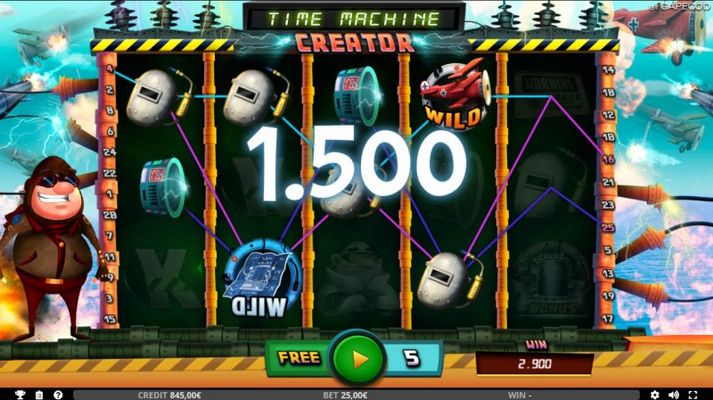 Multiple winning paylines