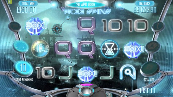 Scatter symbols triggers the free spins feature