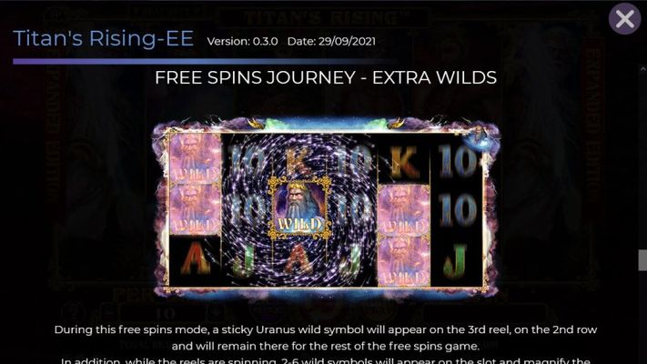 Free Spins - Extra Wilds