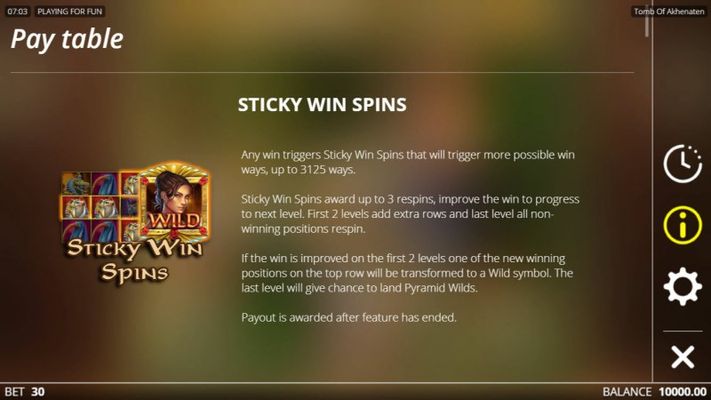 Sticky Win Spins