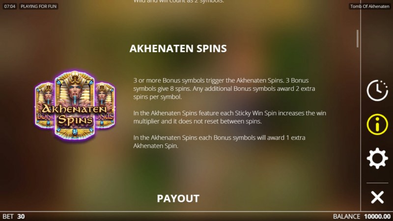 Free Spin Feature Rules