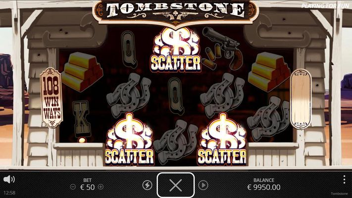 Scatter symbol triggers the free spins feature