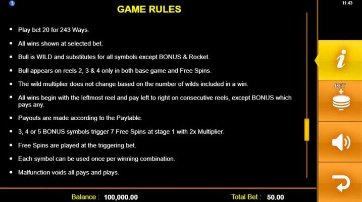 General Game Rules