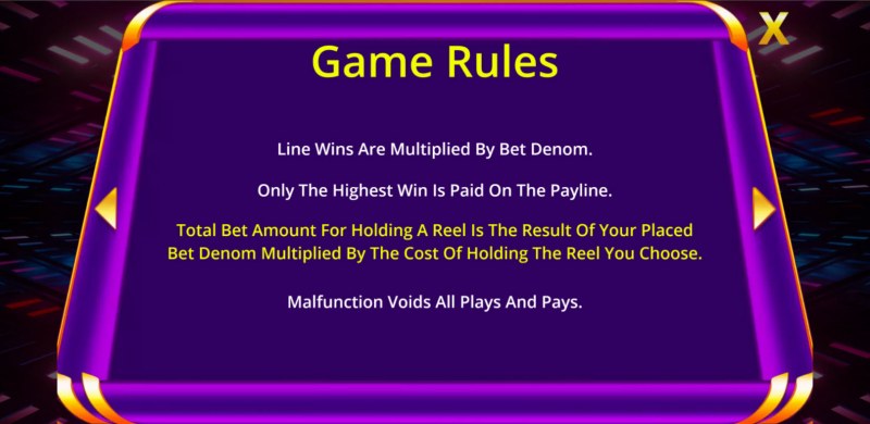 General Game Rules