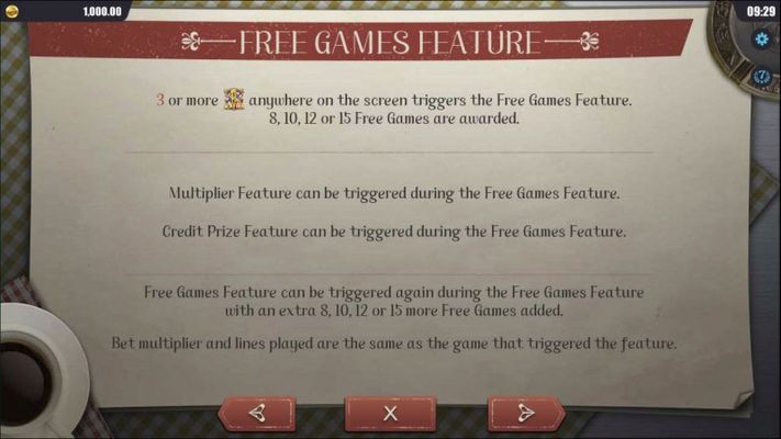 Free Games Feature