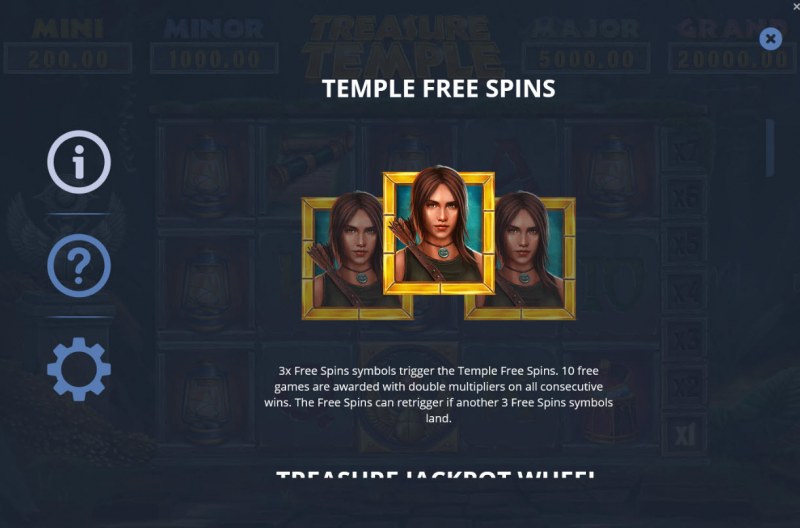 Treasure Temple :: Free Spins Rules