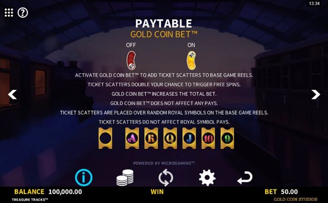 Gold Coin Bet