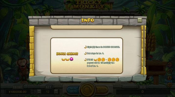 Tricky Monkey :: Bonus Game Rules