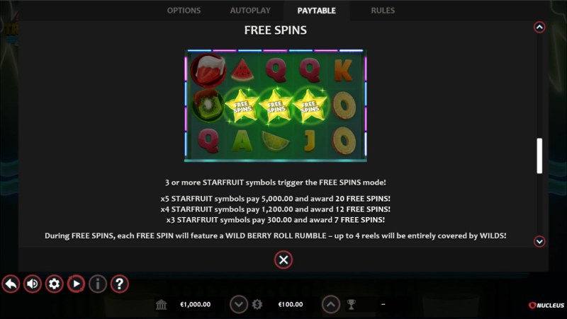 Free Spin Feature Rules