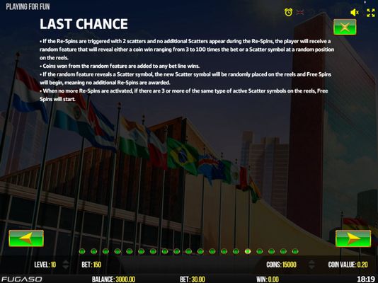 Last Chance Rules