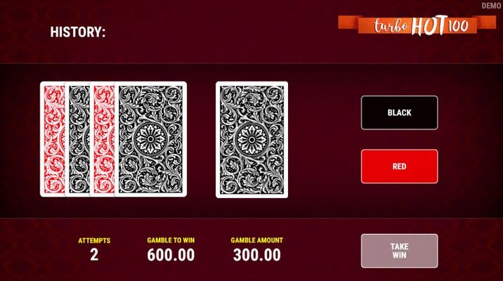 Red or Black Gamble Feature